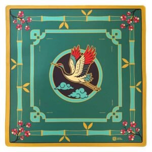 Mahjong_Mat_Jade Crane
