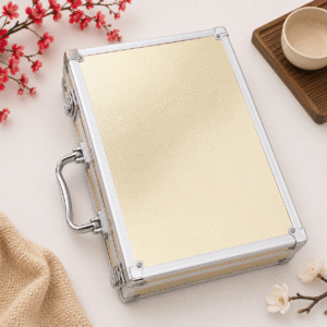 Mahjong Set Case (Gold Alluminium)