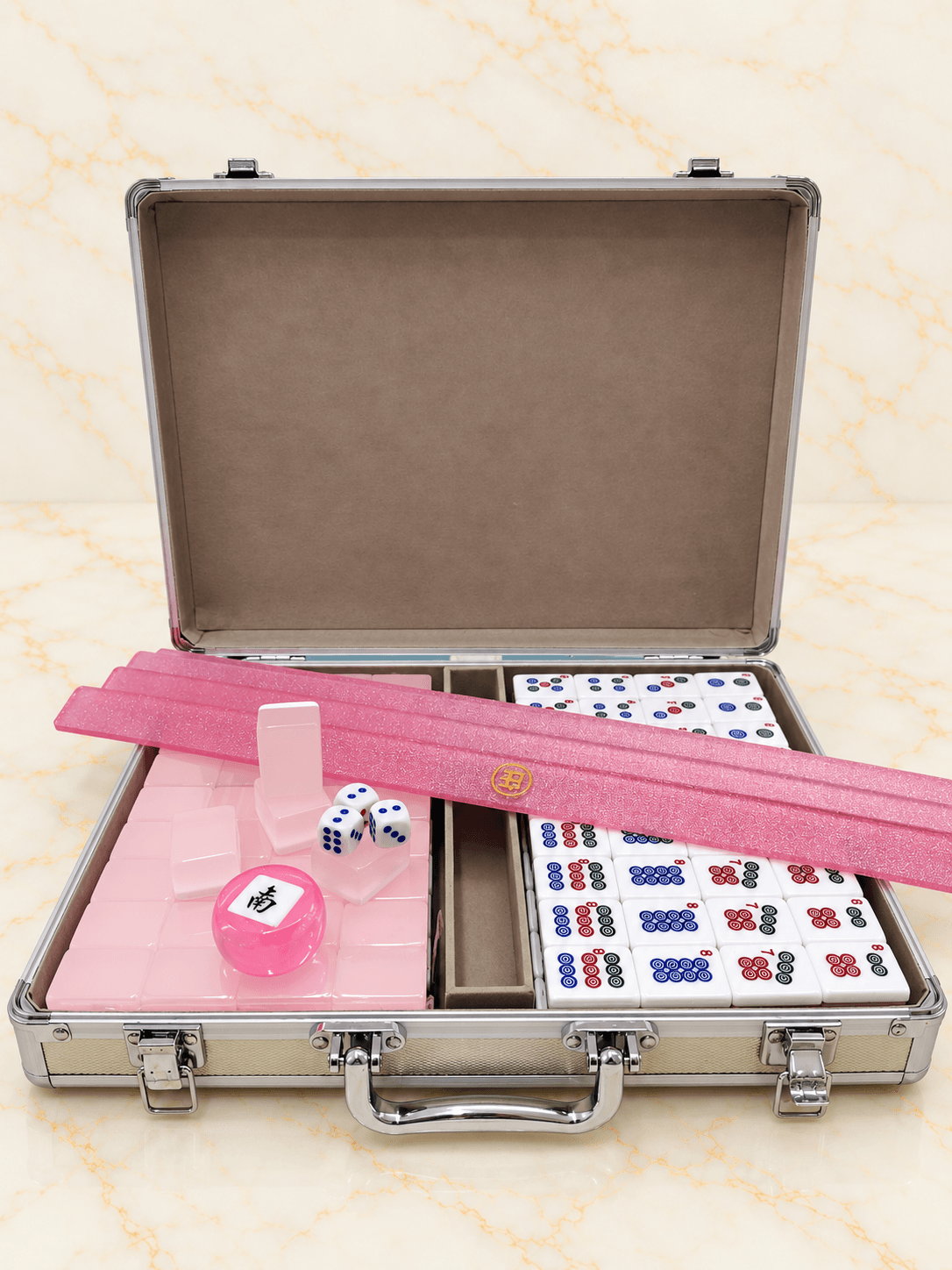 Pink Flamingo - Mahjong_sets_Dubai_Tete-a-Tile