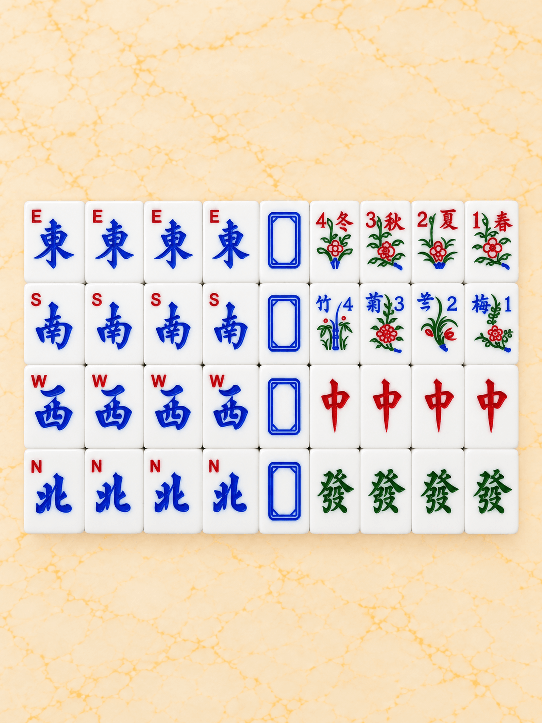 Noir Bling - Mahjong_sets_Dubai_Tete-a-Tile