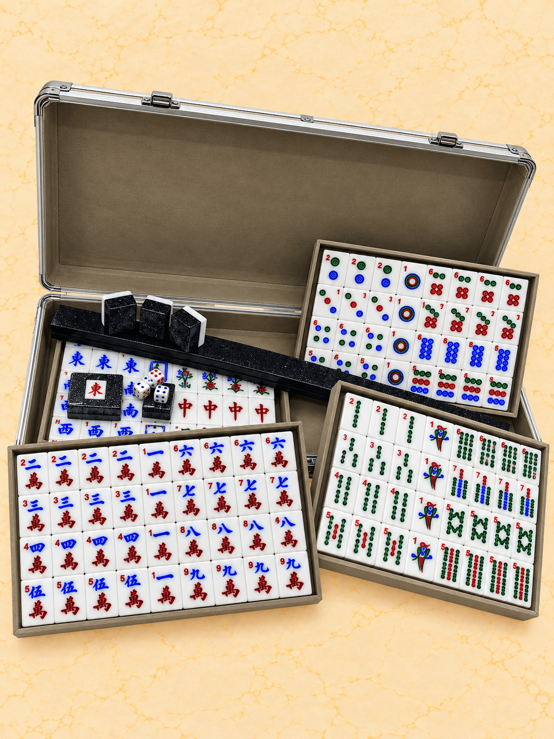 Noir Bling - Mahjong_sets_Dubai_Tete-a-Tile