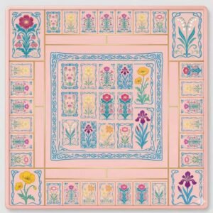 Mahjong_Mat_Garden Charm