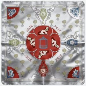 Mahjong_Mat_Porcelain Garden
