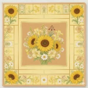 Mahjong_Mat_Sunny Bloom